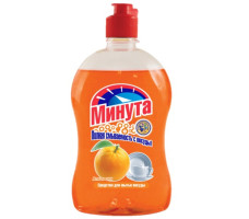 Минута средство для мытья посуды 500 г апельсин