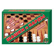 Шашки/нарды большие Шашки/нарды большие