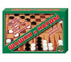 Шашки/нарды большие