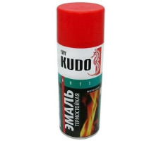 Эмаль KUDO темно-красная 0,52л