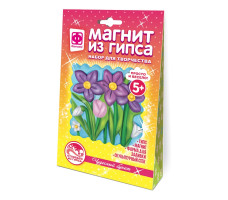 Магнит из гипса цветы Чудесный букет