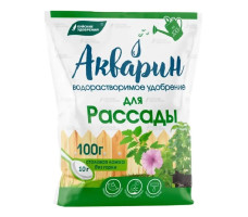 Удобрение минеральное водорастворимое для рассады Акварин 100 мл.