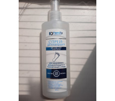 Дезодорант спрей для ног Family Cosmetics Ментол 0,2л
