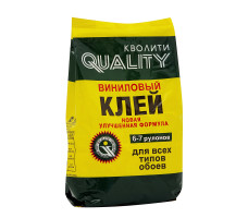 Клей обойный "QUALITY" специальный виниловый, (6-7 рулонов), 200 г