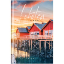 Ежедневник недатированный А5 OfficeSpace "Путешествия. Lofoten Islands" 136 л. арт. Ен5т136_46294 Ежедневник недатированный А5 OfficeSpace "Путешествия. Lofoten Islands" 136 л. арт. Ен5т136_46294