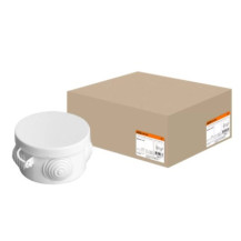 Коробка распаячная DM ОП крышка IP54 4вх./180 65х40мм арт.SQ1401-0101 Коробка распаячная DM ОП крышка IP54 4вх./180 65х40мм арт.SQ1401-0101