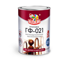 Грунтовка ГФ 021 OLECOLOR красно-коричневая 1кг арт.00655050
