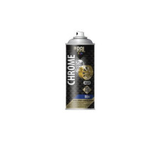 Лак декоративный акриловый золотой INRAL CHROME METAL EFFECT+ 400мл