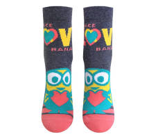 Носки женские MINIONS рис. 498 т. серый р. 25 арт. 20С1124