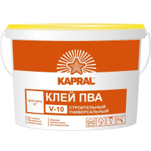 Клей ПВА Kapral V10 1кг Клей ПВА Kapral V10 1кг
