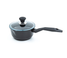 Ковш со стеклянной крышкой АЛА 1,5л арт. D09 1.5G