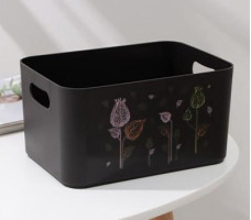 Корзина Flowers Pattern (базальт) АС 56281000