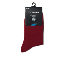 Носки мужские DiWaRi CLASSIC, р.29, 000 бордо
