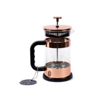 Кофейник с прессом стекло/металл 1л арт. XJ-07B176B-1000ML/B-508D