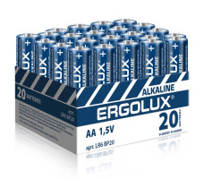 Батарейка Ergolux Alkaline BP20 LR6 1.5В арт. 14675