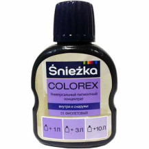 Пигментный концентрат универсальный Sniezka Colorex 53 фиолетовый 100 мл Пигментный концентрат универсальный Sniezka Colorex 53 фиолетовый 100 мл