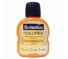 Пигментный концентрат универсальный Sniezka Colorex 13 желтый100 мл