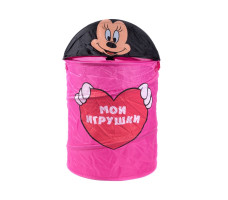 Корзина для игрушек текст. Минни Маус арт. 25486826