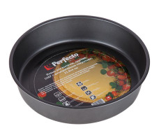 Форма для выпечки, круглая, 23.8х4 см, антипригарное покрытие, CHEF, PERFECTO LINEA