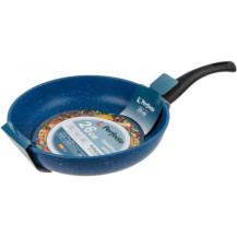 Сковорода алюминиевая PERFECTO LINEA Серия Cook&Fun синий 26х5.8см арт.55-260026 Сковорода алюминиевая PERFECTO LINEA Серия Cook&Fun синий 26х5.8см арт.55-260026