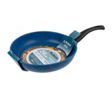 Сковорода алюминиевая PERFECTO LINEA Серия Cook&Fun синий 26х5.8см арт.55-260026