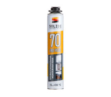 Пена монтажная профессиональная SOLIDE Foam Pro Plus 70 750 мл. арт. SL-68502-1