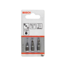 Набор бит шестигранных Ph1,2,3 25 мм Bosch 2607001752 Набор бит шестигранных Ph1,2,3 25 мм Bosch 2607001752