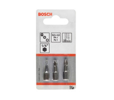 Набор бит шестигранных Ph1,2,3 25 мм Bosch 2607001752