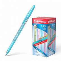 Ручка шариковая, ErichKrause R-301 Spring Stick&Grip 0,7 синий 50шт арт,39532 Ручка шариковая, ErichKrause R-301 Spring Stick&Grip 0,7 синий 50шт арт,39532