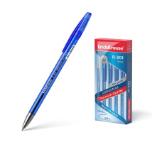 Ручка гелевая ErichKrause® R-301 Original Gel Stick 05, цвет чернил: синий, черный, красный, зеленый в пакете по 4 шт