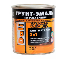 Грунт-эмаль 3в1 RAL зеленый мох 0,23л арт.6005