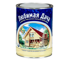 Состав "Любимая дача" текстурное покрытие для дерева (0,75л) - махагон