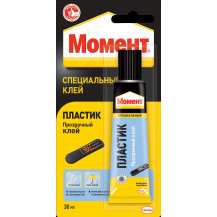 Клей специальный "Момент Пластик", 30 мл. Клей специальный "Момент Пластик", 30 мл.