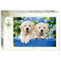 Мозаика puzzle 2000 "Щенята в корзине" Мозаика puzzle 2000 "Щенята в корзине"