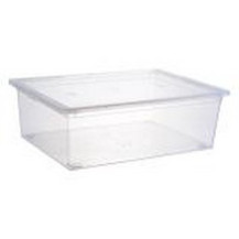 Ящик 25,0л 530х370х180мм (прозрачный) Ящик 25,0л 530х370х180мм (прозрачный)