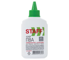 Клей ПВА STAFF EVERYDAY с дозатором 85 гр. арт. 225175