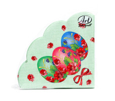 Салфетки Art Bouquet Rondo Праздничная 42900 3 слоя 12 л арт. 6818