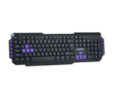 Клавиатура проводная Perfeo "ROBOTIC" Multimedia, USB, чёрн, GAME DESIGN (PF-031) /20