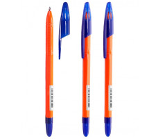 Ручка шариковая Стамм "555 Orange" синяя, 0,7мм