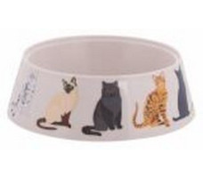 Миска "Cats" 0,3л (бежевый)
