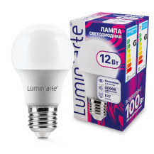 Лампа светодиодная LUMINARTE арт. LSTD-A60-12W4KE27 Лампа светодиодная LUMINARTE арт. LSTD-A60-12W4KE27