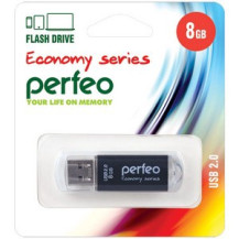 Perfeo USB флэш-диск 8GB E01 Black economy series 10/100 Perfeo USB флэш-диск 8GB E01 Black economy series 10/100