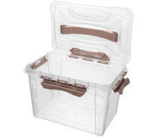 Ящик для хранения Grand Box коричневый 290*190*180мм 6.65л