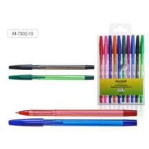 Ручки шар. STYLUS цветные 10шт арт. М-7302-10СП Ручки шар. STYLUS цветные 10шт арт. М-7302-10СП