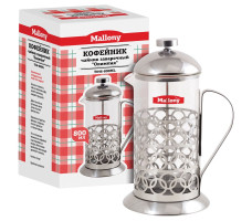 Чайник/кофейник (кофе-пресс) сталь Олимпия Т046-800ML арт. 950092 Китай