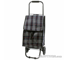 Тележка с сумкой D203ЕСО "Tartan", 30кг 002250