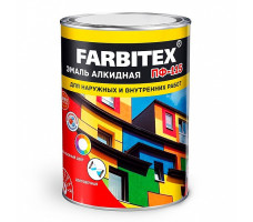 Эмаль алкидная ПФ-115 FARBITEX синяя 400 гр.