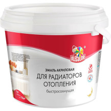 Эмаль акриловая для радиаторов отопления высокоглянцевая OLECOLOR 1кг