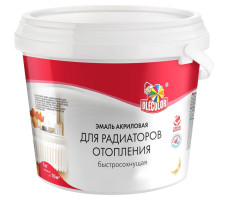 Эмаль акриловая для радиаторов отопления высокоглянцевая OLECOLOR 1кг