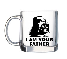 Кружка стекл. Star Wars Darth Vader 0.38л арт. H8502
